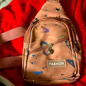 Light pink Fashion Crossbody Bag Great for Girls and Women and a perfect gift